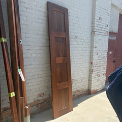 Custom Made Set of Engineered Walnut Doors in Various Sizes, Sku 033723