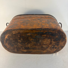 Antique Copper Boiler, Handles, Oval, Sku: 033440