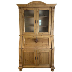 Vintage Knotty Pine Hutch & Desk, Sku: 033675