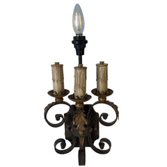 Fine Art Lamps Wall Sconce with Acanthus Leaf Design, Sku 033388