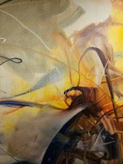 Terry Rosenburg Abstract Oil Painting, Extra Large, sku: 032904