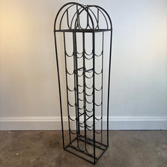 Arch Top Wine Rack Crafted from Steel, Sku 033906