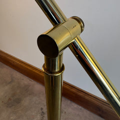 Frederick Cooper Brass Floor Lamp, Adjustable w/ Dimmer, Sku 033712