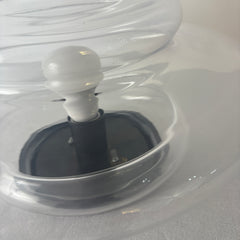 Clear Glass Flush Mount Light, Sku 033335