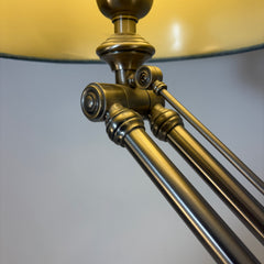 Pewter Finish Articulated Arm Desk Lamp, Sku 033427