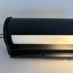 Modern Forms Black Metal Wall Sconce Sleek Shape and Design, Sku 033885