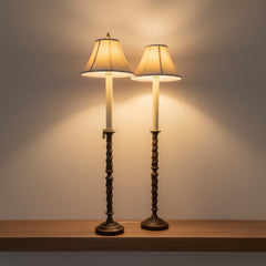 Pair of "Wildwood" Tall Buffet Lamps, Sku: 033010
