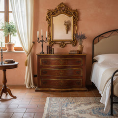 Florentine Style Italian Commode, Dresser, Three Drawer, Sku: 033566