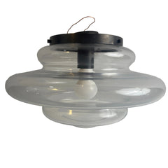 Clear Glass Flush Mount Light, Sku 033335