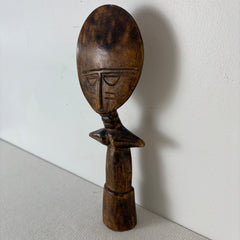 Fertility Doll, Carved Wood, Sku 033065