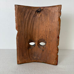 Totem Style Mask, Wood, Hand Carved, Sku: 033063