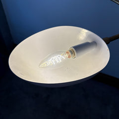 BZ Visual Comfort, Chandelier, 8 Arm Matte Brass Clam Shell, Globes in White Metal, Sku 033365