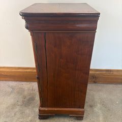 Antique Side Table/Cabinet w/ Brass Pulls, Sku: 033490