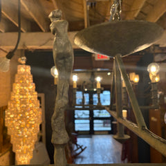 Tom Corbin, Lighting Artist, Bronze Chandelier, Extra Large, Ten Light, Sku: 033395