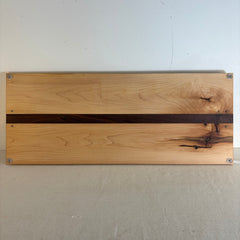 Custom Cheese Board w/ Metal Handles by Don Archer, Sku 033741