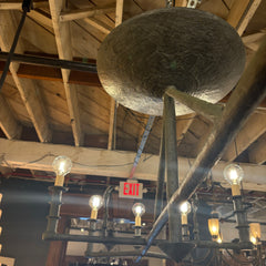 Tom Corbin, Lighting Artist, Bronze Chandelier, Extra Large, Ten Light, Sku: 033395