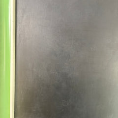 Chalk Board Framed in Green Painted Particle Board, Sku: 033077