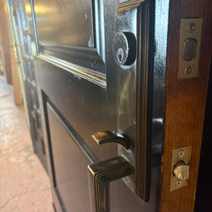 Exterior Door in Frame "Speak Easy" Includes all Hardware, Sku 033343