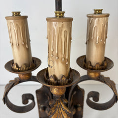 Fine Art Lamps Wall Sconce with Acanthus Leaf Design, Sku 033388