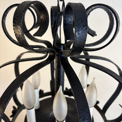 Spanish Style Iron Chandelier, Sku 033905
