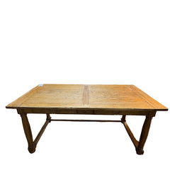 Oak Desk with Two Drawers, Sku 033053