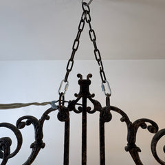 Tri Globe Patina Island Light, Sku 033605