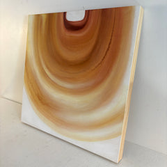 Original Painting "Aura" by Sunny Gibbons, Mixed Media on Wood Panel 2026, Signed, Sku 03380