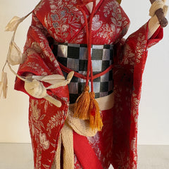 Nishi Company Silk Keisha Doll Handcrafted in Tokyo Japan, Sku 033830