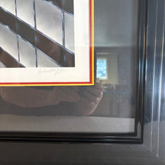 Original Framed Serigraph by Robert Hoppe, "Casino", 1988 Sku: 033752