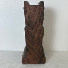 Alaskan Eagle Wood Totem Sculpture, Sku: 033066