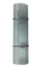 Gaetano Sciolari Italian Mid-Century Modern Glass Rod Sconces, Sku: 033070