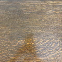 Stickley Bros. Co. Quarter Sawn Oak Antique Barley Twist & Cane Library Table/ Writing Desk, Sku 033771