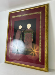 "Wizards with a Cat" Wall Art, Signed, Limited Edition, 125/200 Framed, Matted, Sku: 032962