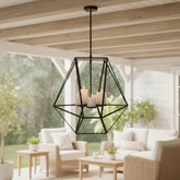 Holly Hunt Gem Large Hanging Pendant Light Fixture, Sku 033963