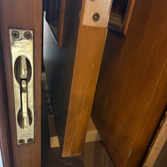 Solid Wood Doors with Brass Hardware, Various sizes, Sku 033401