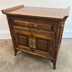 Century Brand Asian Style Oak Night Stands, Sku 033829