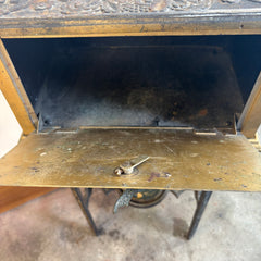 Art Deco Smoking Stand & Humidor, Antique, Sku: 033713