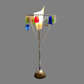 Sibari Table Lamp Designed by Toni Cordero for Artemide Metal and Glass, Sku: 032969