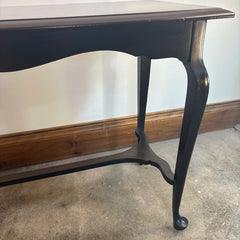 St. John's Tables of Michigan, Vintage Solid Mahogany Console Table, Sku 033773
