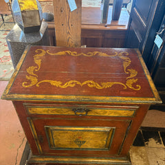 Florentine Style Solid Wood, Paiinted Italian Cabinet, Sku: 033567