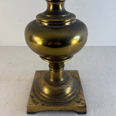 Stiffel Brass Table Lamp Traditional Styling Considerable Oxidation and Pitting, Sku 034102