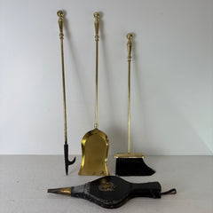 Brass Fireplace Tool Set, Sku 032755