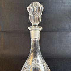 Cut Crystal Decanter with Finial, Sku 033866