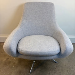 Noomi Softline Scandinavian Swivel Chair Designed by Susanne Gronlund, Sku 033863