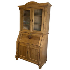 Vintage Knotty Pine Hutch & Desk, Sku: 033675