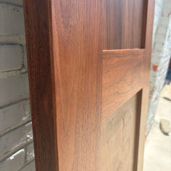Custom Made Set of Engineered Walnut Doors in Various Sizes, Sku 033723