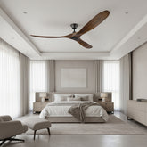 Monte Carlo Ceiling Fan Co. 70" Walnut Ceiling Fan "Maverick", Sku 033601
