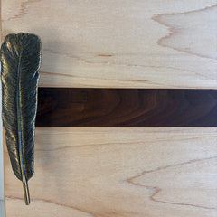 Custom Cheese Board w/ Metal Handles by Don Archer, Sku 033740