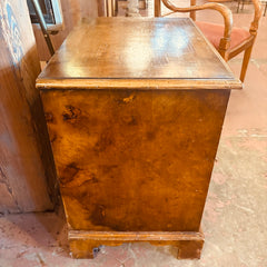 Antique Chest of Drawers w/ Burled Wood & Brass Hardware, Sku 034012