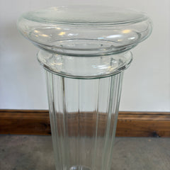 "Pilgrim Glass" Brand Column Shaped Pedestals or Vases, Sku 033705